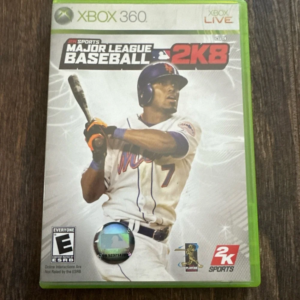 Microsoft Xbox 360 Major League Baseball 2K8 - Green Case
